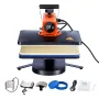 Heat Press Machine 12x15in/30.5x38.1 cm 5in1 Sublimation Transfer T-shirt Plate Mug Cup