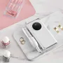 Electric Rechargeable Nail Drill, 40,000RPM Portable Cordless Nail E File Machine, LCD-Display Acrylic Gel Grinder Tool with 6 B