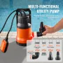 Nedsænkbar værktøjspumpe sump pumpe 400W 2510 gph 26 ft
