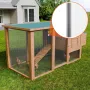 Hardware Cloth, 1/2 inch 48in x 50 ft 19 Gauge, Hot Dipped Galvanized Wire Mesh Roll, Chicken Wire Fencing, Wire Mesh for Rabbit