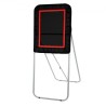 Folding Lacrosse Rebounder for Backyard, 3x4 Ft Volleyball Bounce Back Net, Pitchback Throwback Baseball Softball Return