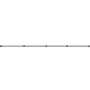 Pipe Stair Handrail Staircase Handrail 12 FT (3.65 cm) Carbon Steel for Wall Mount
