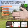 Hardware-dug 1/4" 48in x 100ft 23 Ga trådnetrulle hønsenethegn