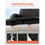Double Heated Stadium Seat with Back Support, 3 Level Heating Wide Bleacher Seat, Folding Portable Padded Reclining Chair with H