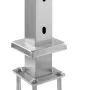 Kabelrækværk Post 42x2x2in 30 ° Anglet hulstrappelagt Post