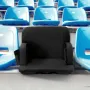 Stadium Seat with Back Support, Wide Bleacher Seat Backs, Folding Padded Cushion Stadium Chair, Portable Reclining Chairs with H