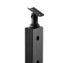 Cable Railing Post, 36" x 1" x 2" Steel 30° Angled Hole Stair Railing Post, 10 Pre-Drilled Holes, SUS304 Stainless Steel Cable R