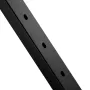 Cable Railing Post, 36" x 1" x 2" Steel 30° Angled Hole Stair Railing Post, 10 Pre-Drilled Holes, SUS304 Stainless Steel Cable R