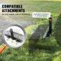 Tow Behind Landscape Rake, 60" Tow Dethatcher with 21 Steel Coil Tines, Lawn Dethatcher Rake Attaches to 48" or 60" Toolbars and