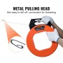 Fish Tape, 240-foot, 1/8-inch, Steel Wire Puller with Optimized Housing and Handle, Easy-to-Use Cable Puller Tool, Flexible