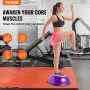 Half Exercise Ball Trainer, 23 inch Balance Ball Trainer, 660lbs Stability Ball, Yoga Ball with Resistance Bands & Foot Pump, St