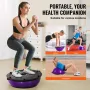 23 "Half øvelse Ball Trainer Yoga Balance Stability Ball
