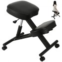 Kneeling Chair Ergonomic 250lbs Load Bearing Office Stool Knee Support Chair Kneeling Office Chair Adjustable Knee Stool for