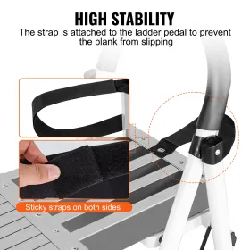 Artificial Palm Tree, 4 FT Tall Faux Plant, Secure PE Material & Anti-Tip Tilt Protection Low-Maintenance Plant, Lifelike Green