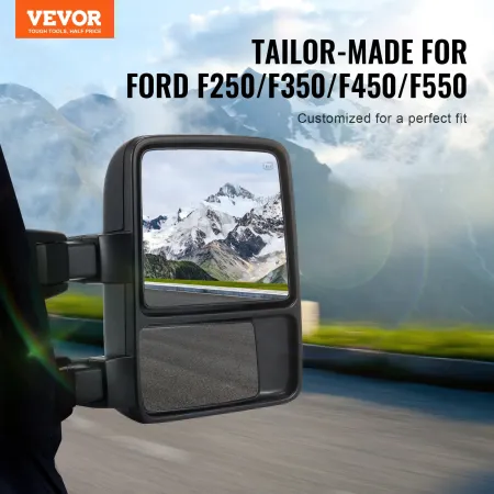 Strømopvarmede trækspejle til 2008-2016 Ford F250 F350 F450