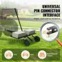 Tow Behind Dethatcher, 40-inch Tow Dethatcher with 20 Spring Steel Tines, Lawn Dethatcher Rake for ATV or Mower, Tow Behind Lawn
