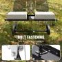 Tow Behind Dethatcher, 40-inch Tow Dethatcher with 20 Spring Steel Tines, Lawn Dethatcher Rake for ATV or Mower, Tow Behind Lawn