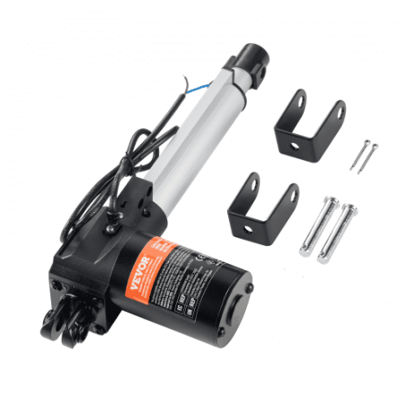 Lineær aktuator 12V 6 tommer Heavy Duty 1320 lbs/6000N 0,19 "/s IP44 Beskyttelse