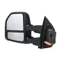 Towing Mirrors, Left & Right Pair Set for 2015-2018 Ford F150, Power Heated with Signal Light & Puddle Light, Plane & Convex Gla