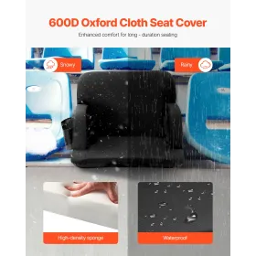 Stadiumsæde med ryg understøtter bred bærbar liggende blegemiddelstolstol