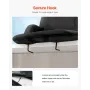 Stadium Seat with Back Support, Wide Bleacher Seat Back, Folding Padded Cushion Stadium Chair, Portable Reclining Chair with Hoo