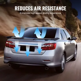 Entry Lever Door Handle, 2 PCS Black Entry Knob, Lock and Key Locking Lever Set, Contemporary Square Door Lever, Reversible for