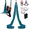 Aerial Silk & Yoga Swing, 8,7 yards, Aerial Yoga Hammock Kit med 100 gsm nylonstof, fuld rigginghardware og let opsætning