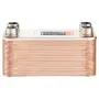 50 plade varmeveksler 4*1-1/4 "MNPT-porte 5" x 12 "lodt 316L
