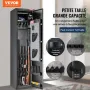 Gun Safe Rifle Safe med digital tastatur & lås 5 rifler