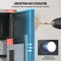 Gun Safe Rifle Safe med digital tastatur & lås 5 rifler