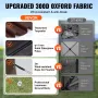 Pop Up Gazebo Tent, Pop-Up Screen Tent 4 Sided Canopy Sun Shelter with 4 Removable Privacy Wind Cloths & Mesh Windows, 6x6FT Qui