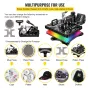 Heat Press 12x15 tommer 6 i 1 varmepresse 1000W Swing Away
