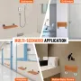 Foldning af teakbrusesæde 20.1 "X 13.2" Vægmonteret brusbænk