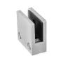 Glass Clamp, 4 PCS Square Glass Railing Bracket for 0.31 "-0.47 " Tempered Glass, 304 Stainless Steel Glass Mounting Clamp, Glas