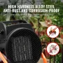 Greenhouse Heater, 2000W PTC Fast Heating with Overheat Protection, 3-Speed Setting Small Grow Tent Heater, Electric Portable He