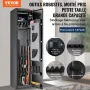 6 Rifles Gun Safe, Rifle Safe with Digital Keypad & Lock, Gun Storage Cabinet with Built-in Storage Locker, Removable Storage Sh