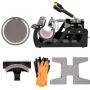 Heat Press 12X15 Inch 6 In 1 Heat Press 1000W Swing Away Black Sublimation Printer Transfer Machine T-Shirt Press with Dual-tube