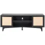 Rattan TV Stand for 75 "TV Boho TV Stand med indbygget sokkel