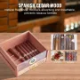 150 cigaret humidor kabinet cedertræ cigar boks befugter &