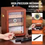 150 cigaret humidor kabinet cedertræ cigar boks befugter &