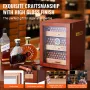 150 cigaret humidor kabinet cedertræ cigar boks befugter &