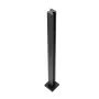 Glass Clamp, 41.34" Height Glass Railing Bracket for 0.39 "-0.47 " Thickness Tempered Glass, 304 Stainless Steel Glass Mounting 