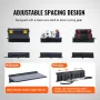 Cykelopbevaringsstativ Wall Mount Garage Bike Holder & 3 hylder