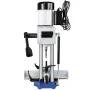 Woodworking Mortise Machine, 750W 2800RPM Powermatic Mortiser, Hollow Mortise With Chisel Bit Sets, Benchtop Mortising Machine, 