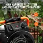 Greenhouse Heater, 2000W Fast Heating with Overheat Protection, 2-Speed Setting Small Grow Tent Heater, Electric Portable Heater