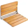 Foldning af eg brusebad 16,1 "x 13,4" vægmonteret brusbænk 440