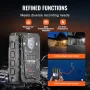1440P HD Police Body Camera, 64GB Body Cam with Audio Video Recording Picture, Built-in 3500 mAh Battery, 2.0" LCD, Infrared Nig