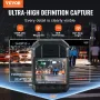 1440P HD Police Body Camera, 64GB Body Cam with Audio Video Recording Picture, Built-in 2850 mAh Battery, 2.0" LCD, Infrared Nig