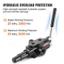 Hydraulic Log Splitter Valve 1 Spool, 25 GPM Hydraulic Directional Control Valve, 3626PSI Hydraulic Loader Valve, Hydraulic Joys