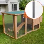 Hardware Cloth, 1/4 inch 36in x 50 ft 23 Gauge, Hot Dipped Galvanized Wire Mesh Roll, Chicken Wire Fencing, Wire Mesh for Rabbit
